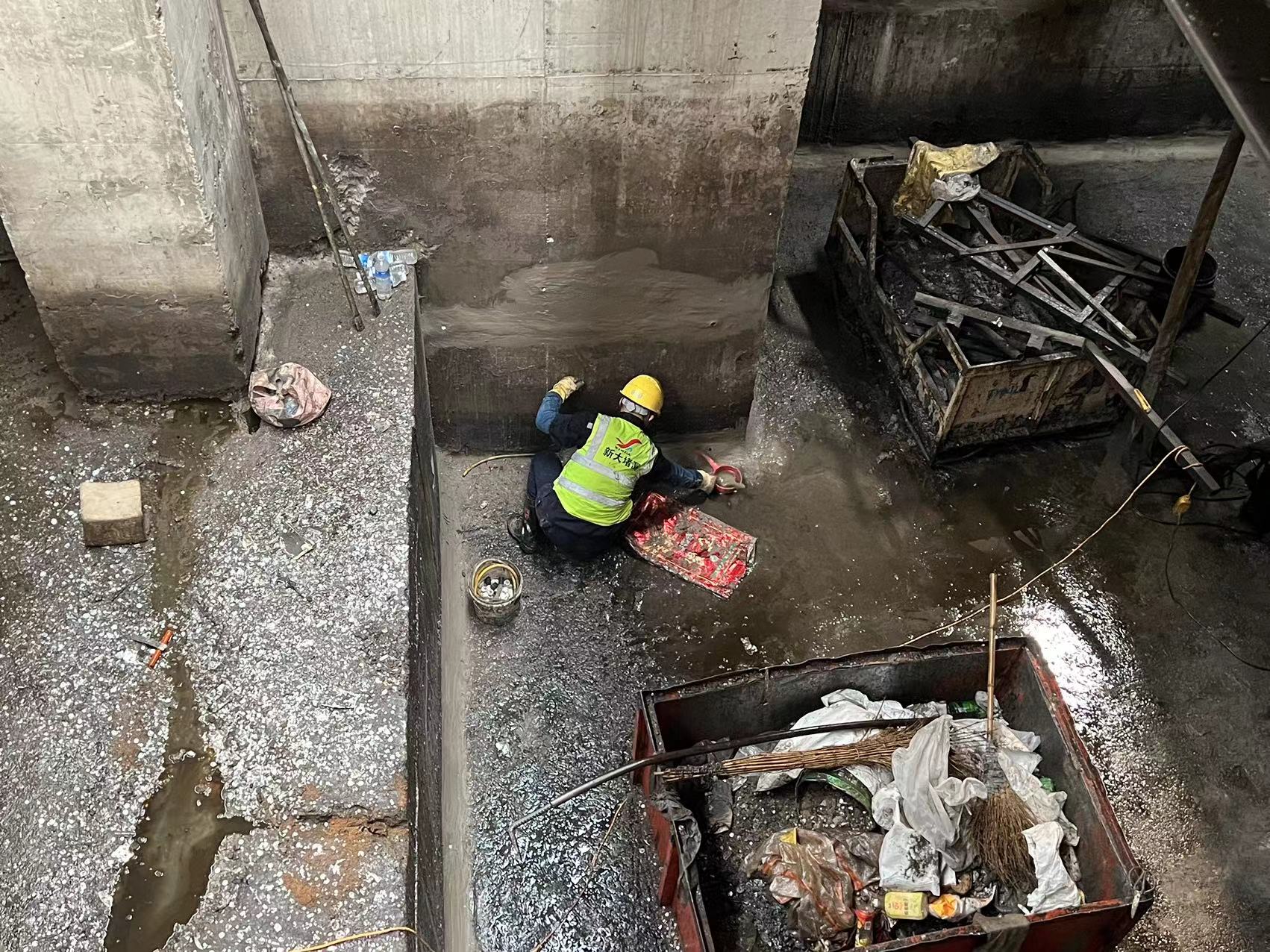 泰安肥城基坑渗漏水堵漏